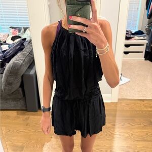 GAP Black Sleeveless Romper